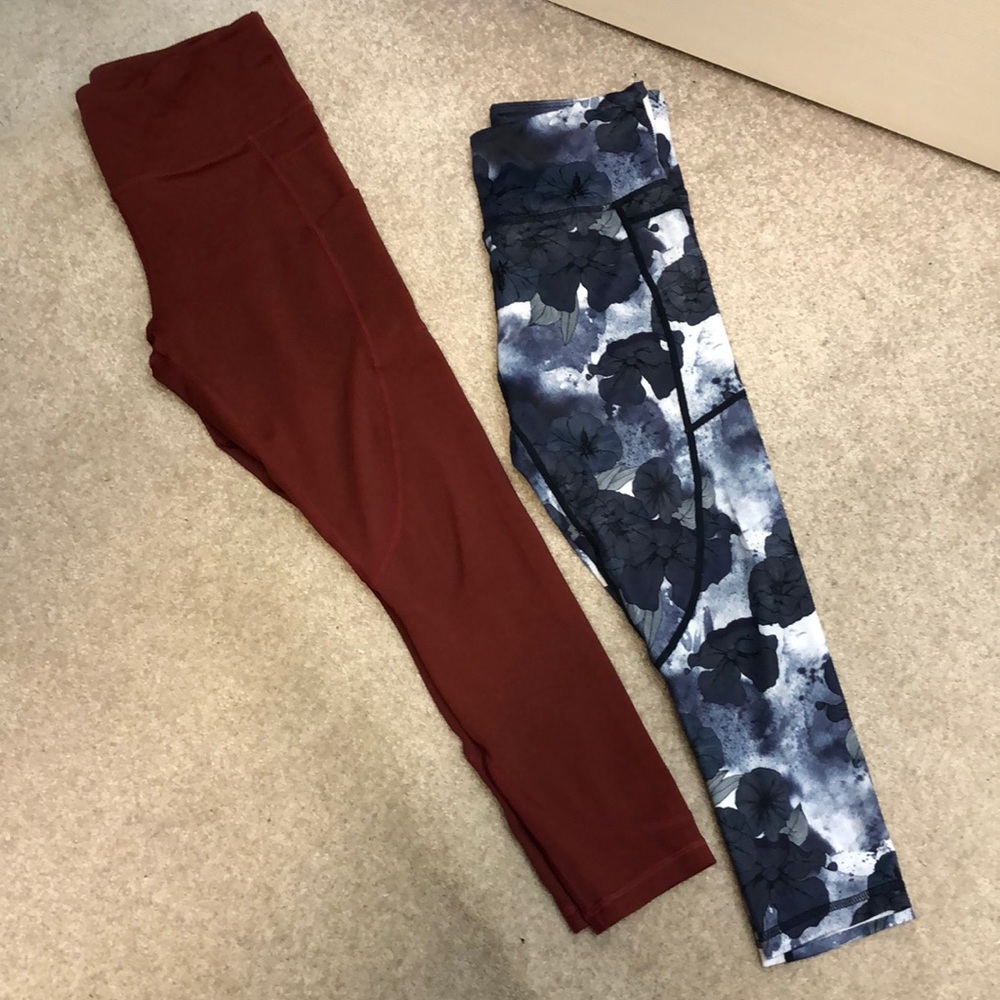 2 pairs of Zyia Brand active/workout pants